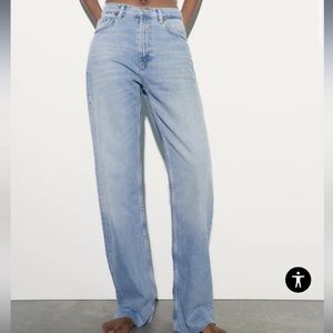 Zara wide leg jeans